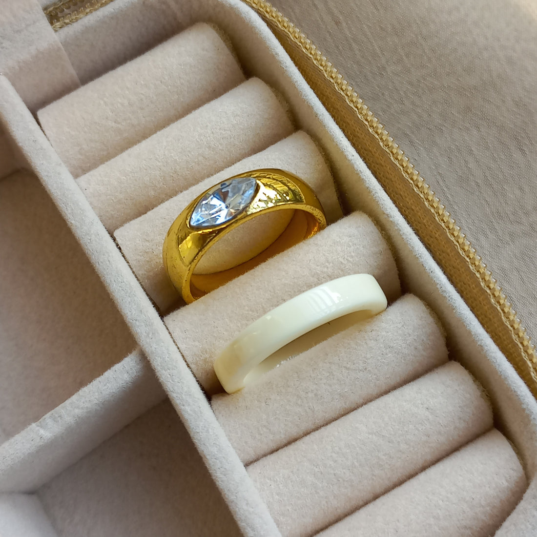 Chunky Bands Duo Rings | Size 7.5 - Rings