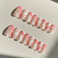 Almond Sweet Pink Nails - 