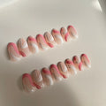 Almond Sweet Pink Nails - 