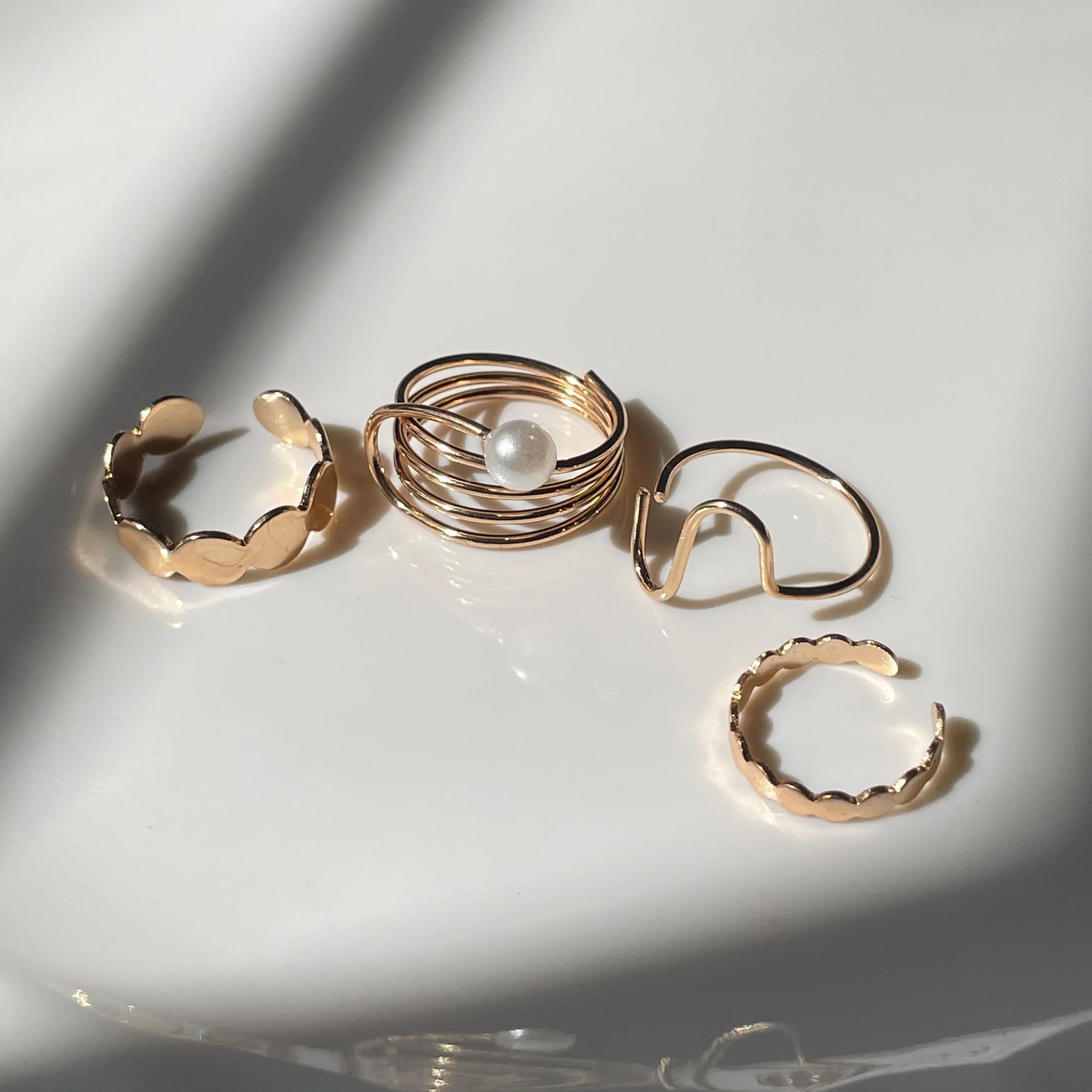 Alva Ring Set | Size 7.5 - 