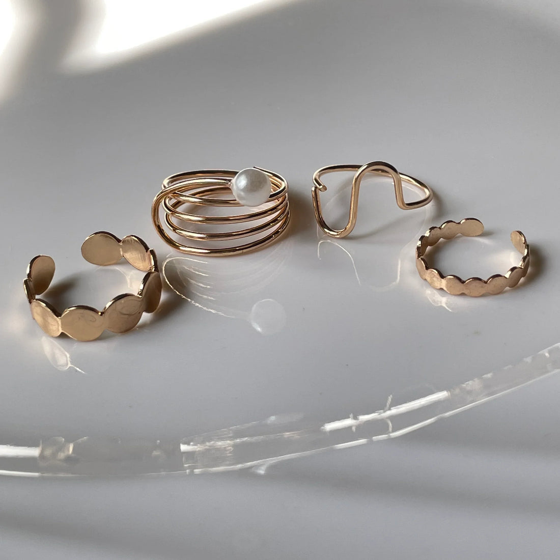 Alva Ring Set | Size 7.5 - Rings