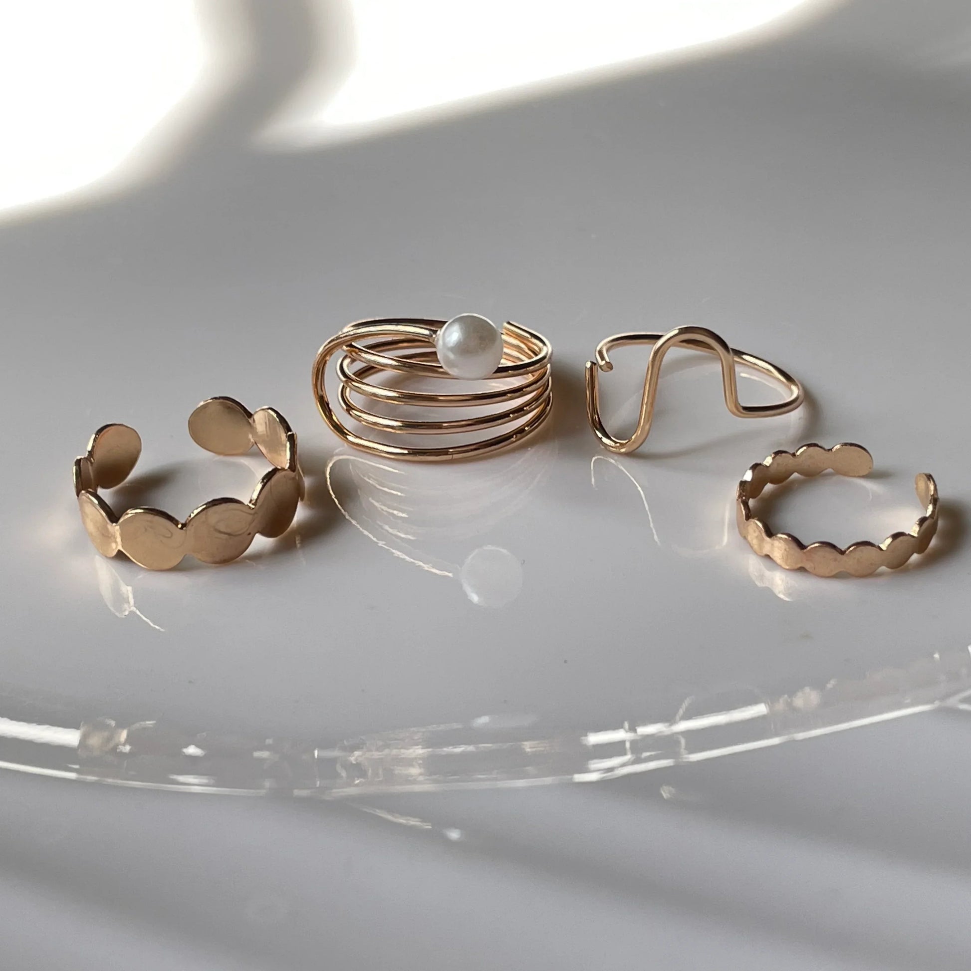 Alva Ring Set | Size 7.5 - 