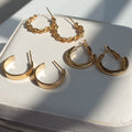 Ariana Hoops Set | 3 Pairs - 