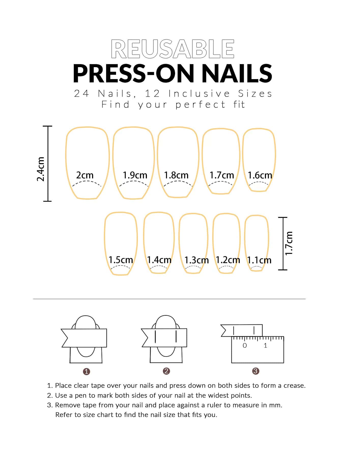 B&W Cow Print Nails - 