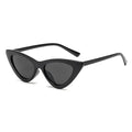 Bella Cat-Eye Sunglasses - Black - 