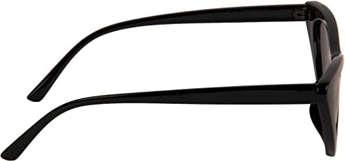 Bella Cat-Eye Sunglasses - Black - 