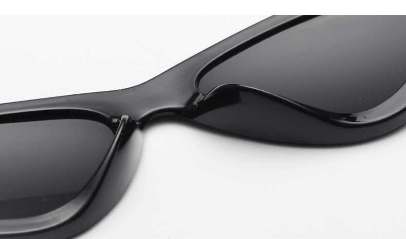 Bella Cat-Eye Sunglasses - Black