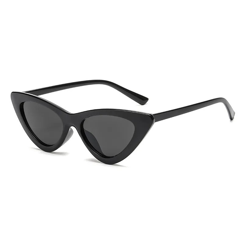 Bella Cat-Eye Sunglasses - Black