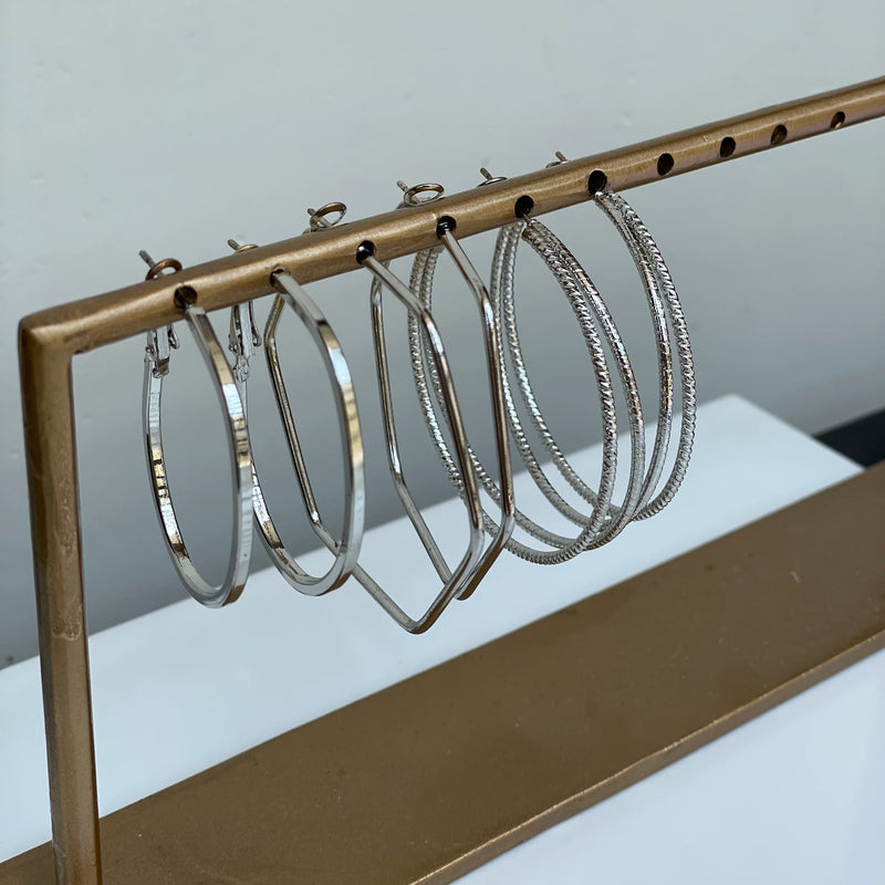 Blythe Hoops Set | 3 Pairs - 