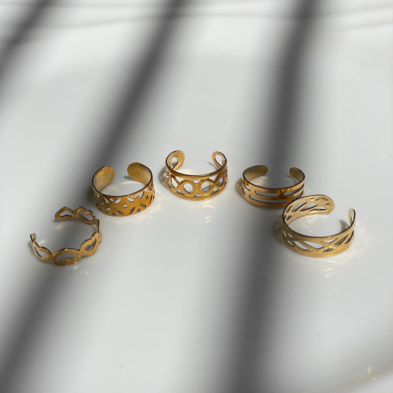 Blythe Rings Set | Size 6