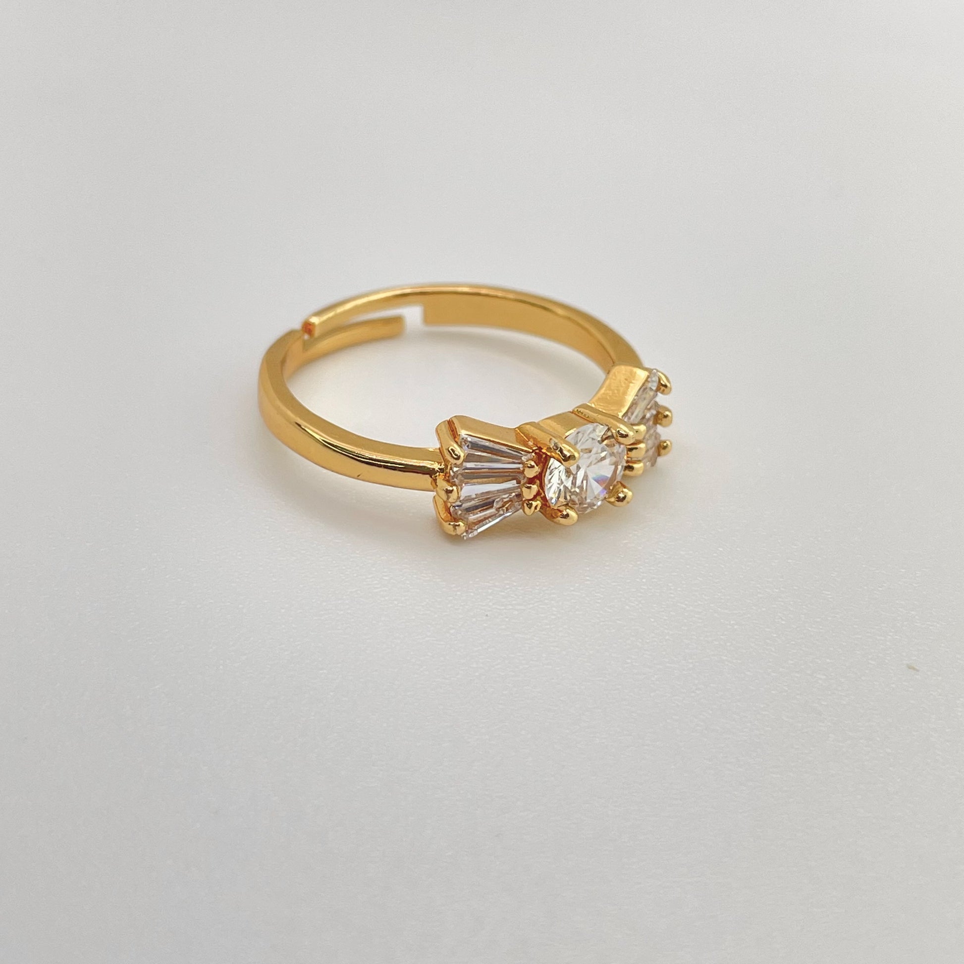 Bow Ring | Tarnish-Free (Adjustable) - 