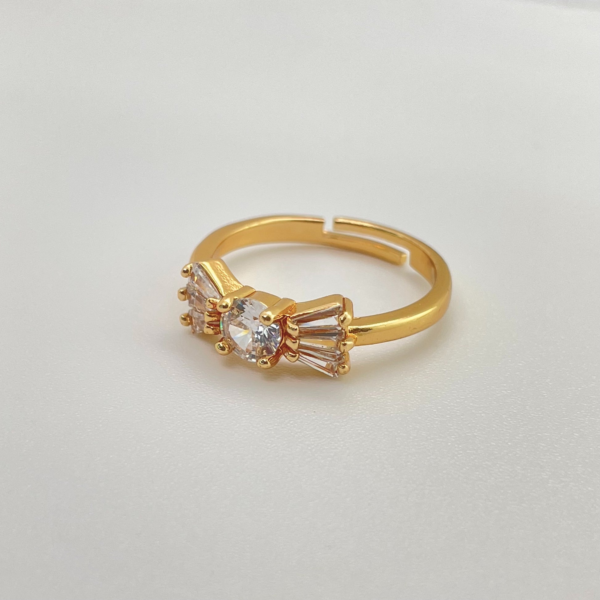 Bow Ring | Tarnish-Free (Adjustable) - Rings