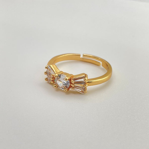 Bow Ring | Tarnish-Free (Adjustable)