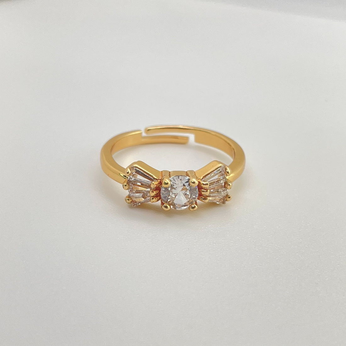 Bow Ring | Tarnish-Free (Adjustable) - Rings