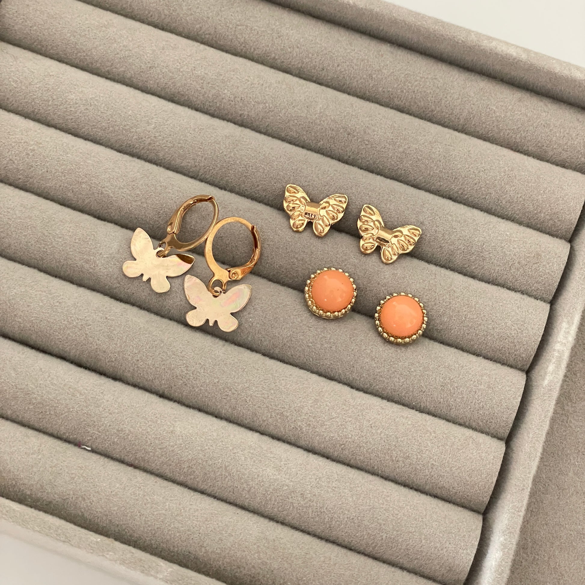 Butterfly Studs Set - 