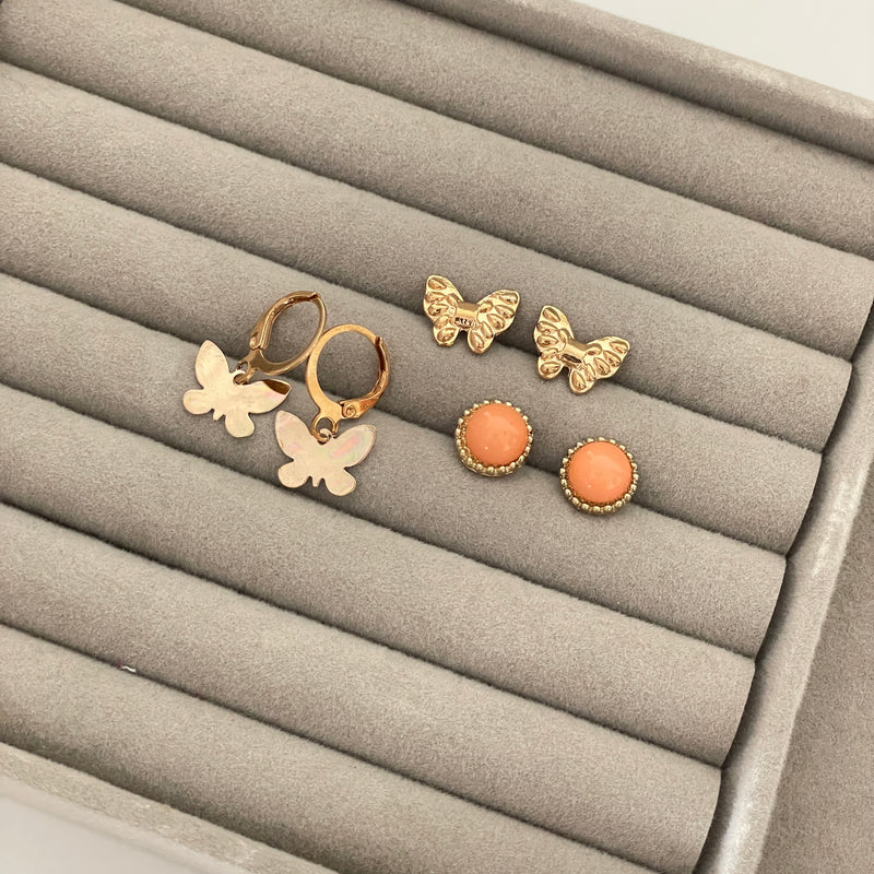 Butterfly Studs Set