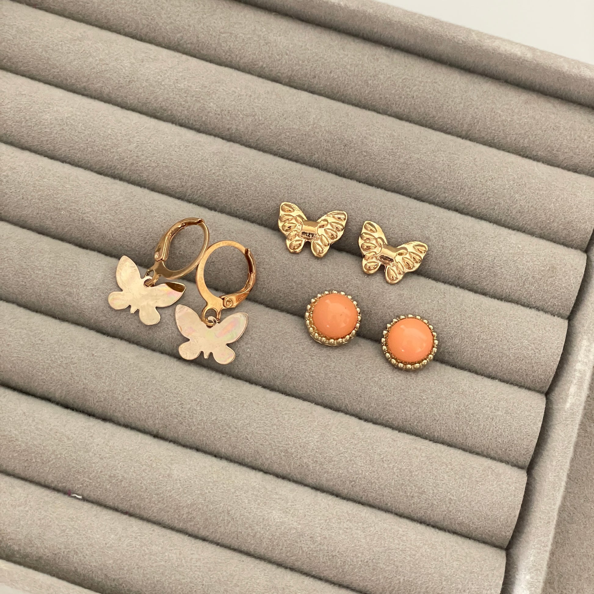 Butterfly Studs Set - 