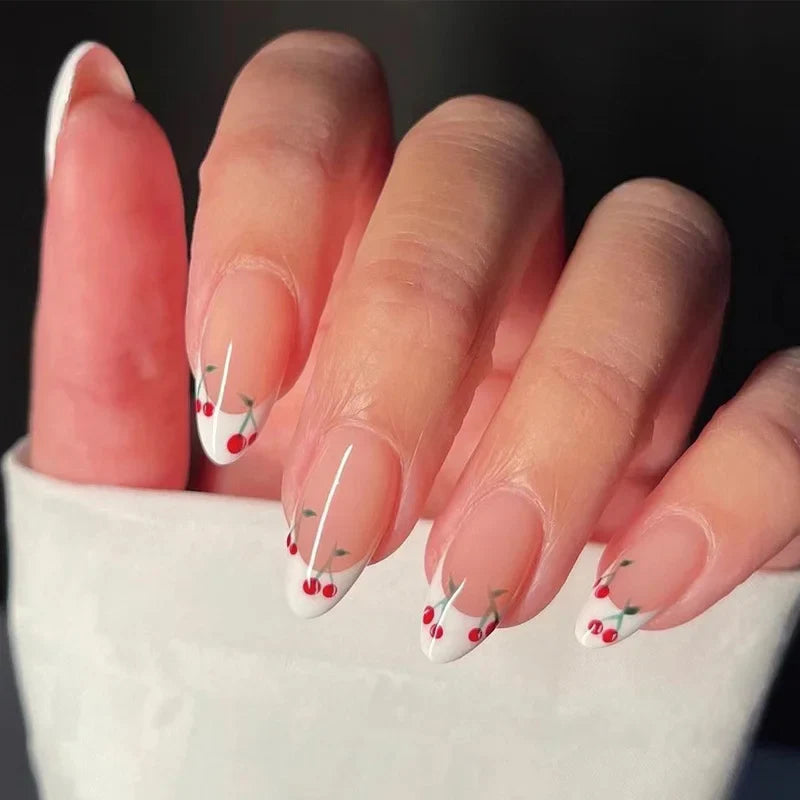 Cherry on Top Nails - Press on Nails