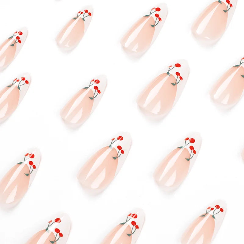 Cherry on Top Nails - Press on Nails