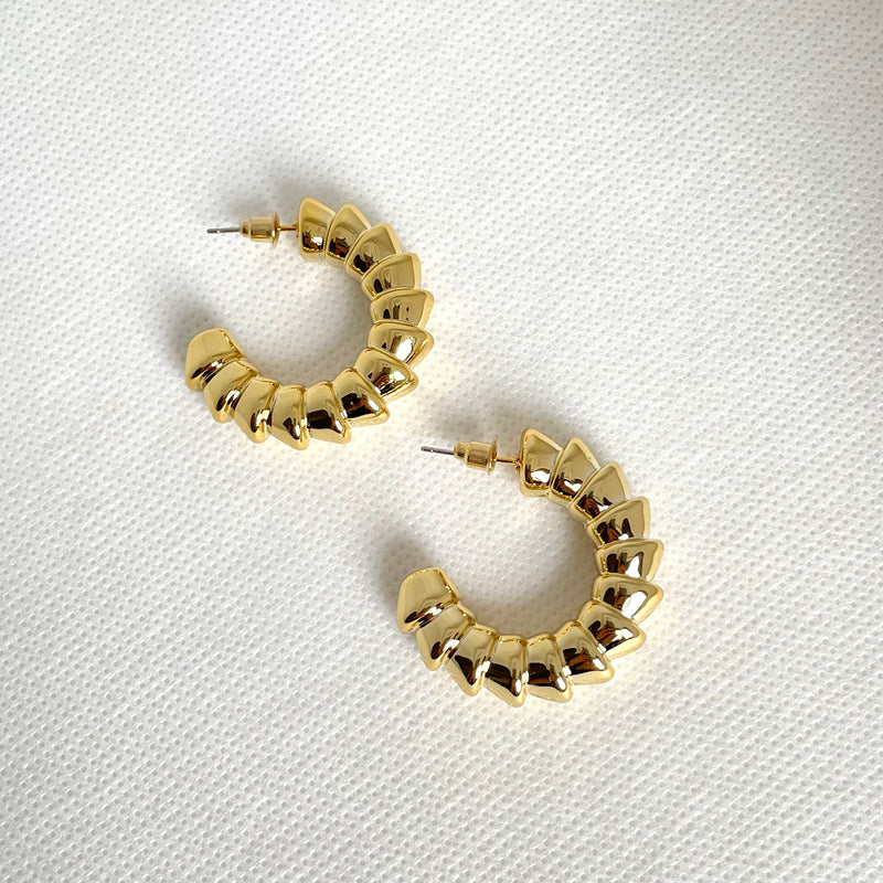 Chunky Enigma Hoops