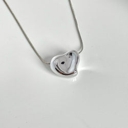 Chunky Heart Pendant | Tarnish-Free