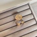 Chunky Coin Duo Rings | Size 7 - 