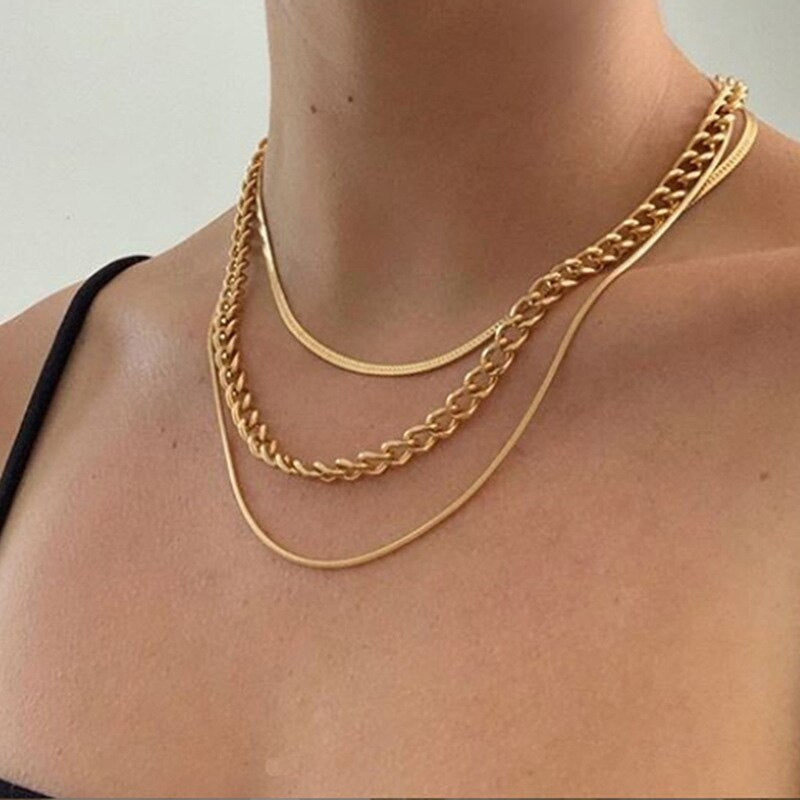 Clavicle Chain Necklace - Necklaces