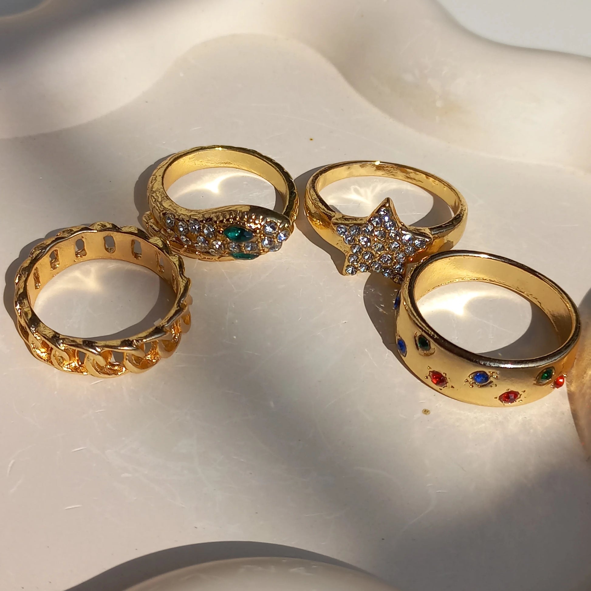 Couture Ring Set | Size 8 - 