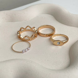 Cove Ring Set | Size 6.5 - Rings