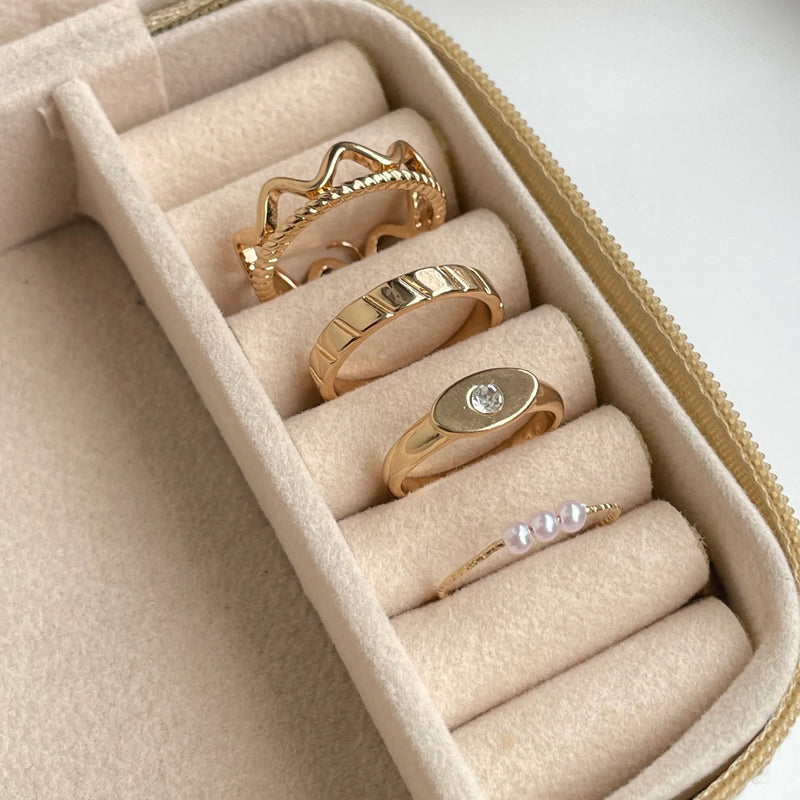 Cove Ring Set | Size 6.5 - 