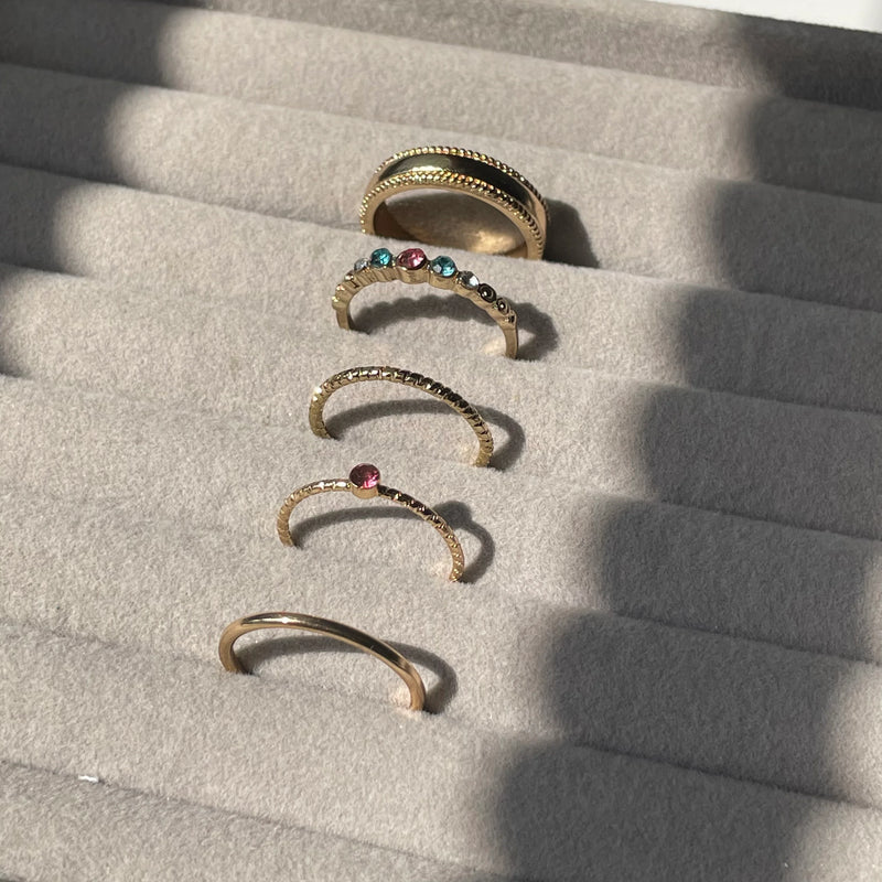 Dazzle Ring Set | Size 7.5