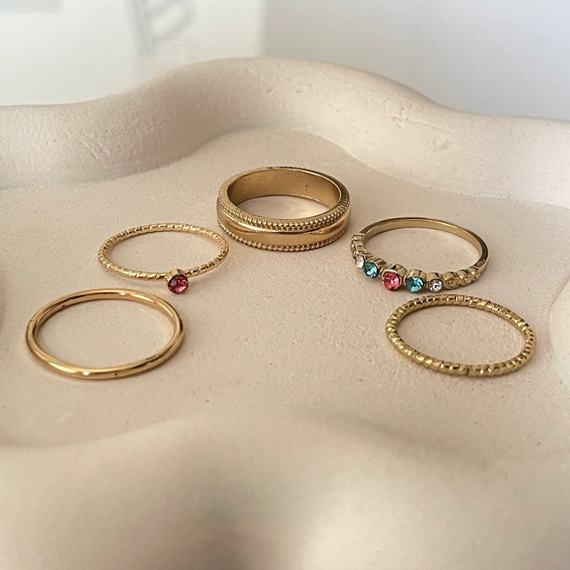 Dazzle Ring Set | Size 7.5