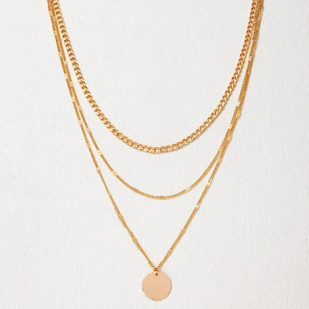 Disc Dynasty Necklace - 