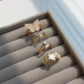 Dreamy Flutter Ring Set | Size 7 - Rings