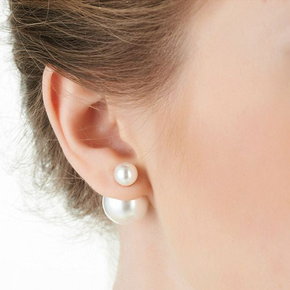 Duo Pearl Studs