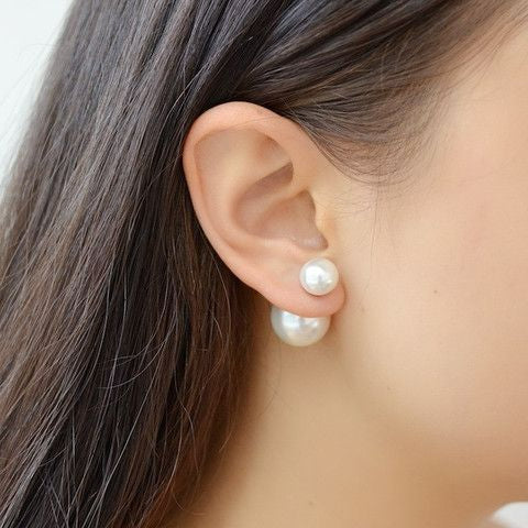 Duo Pearl Studs