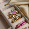 Eclectic Charm Ring Set | Size 7 - 