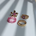 Eclectic Charm Ring Set | Size 7 - 