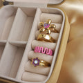 Eclectic Charm Ring Set | Size 7 - 