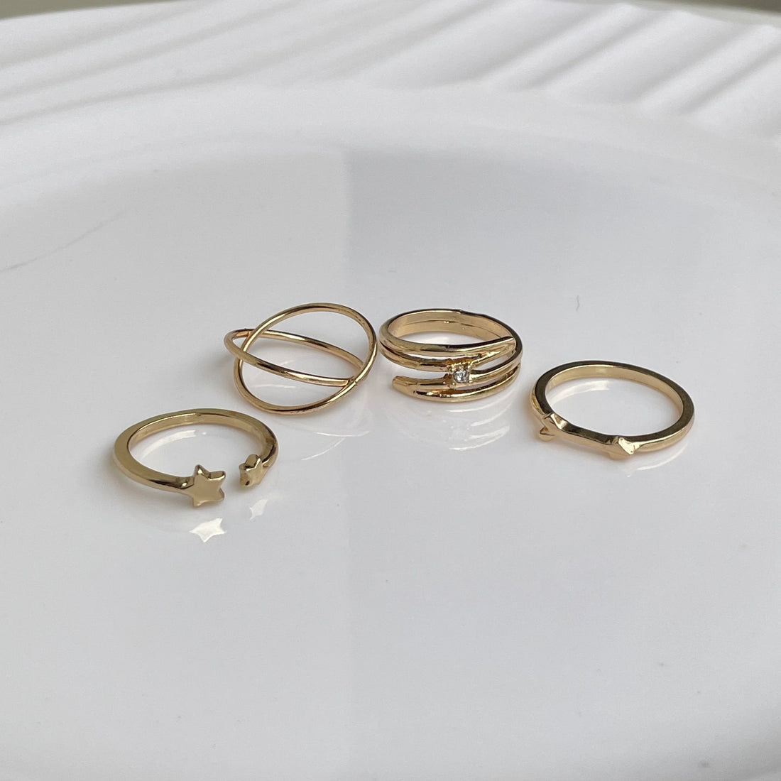 Effie Ring Set | Size 7 - Rings