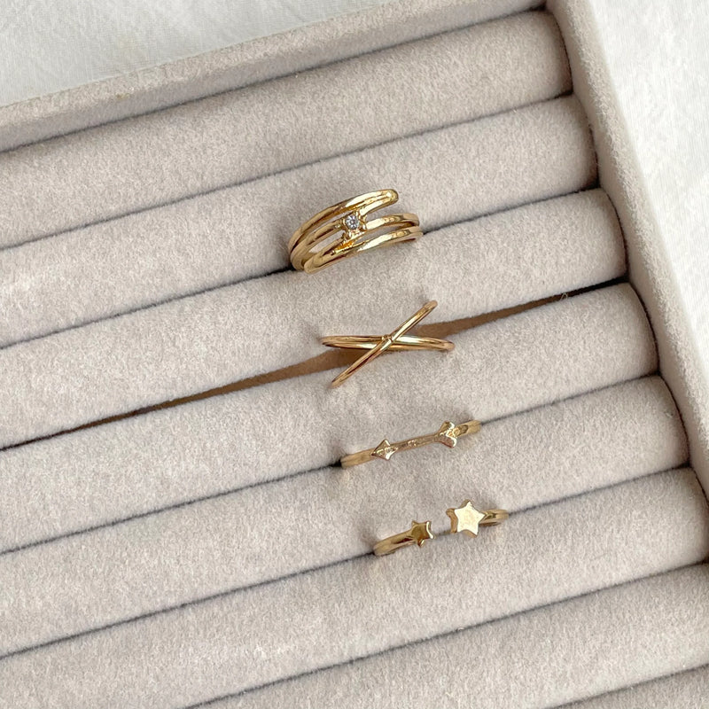 Effie Ring Set | Size 7