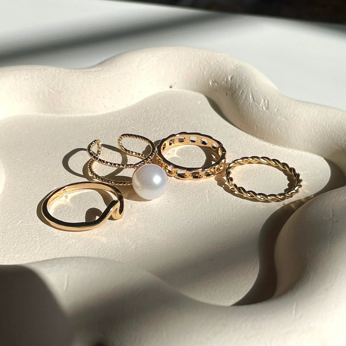 Estella Ring Set | Size 7 - Rings