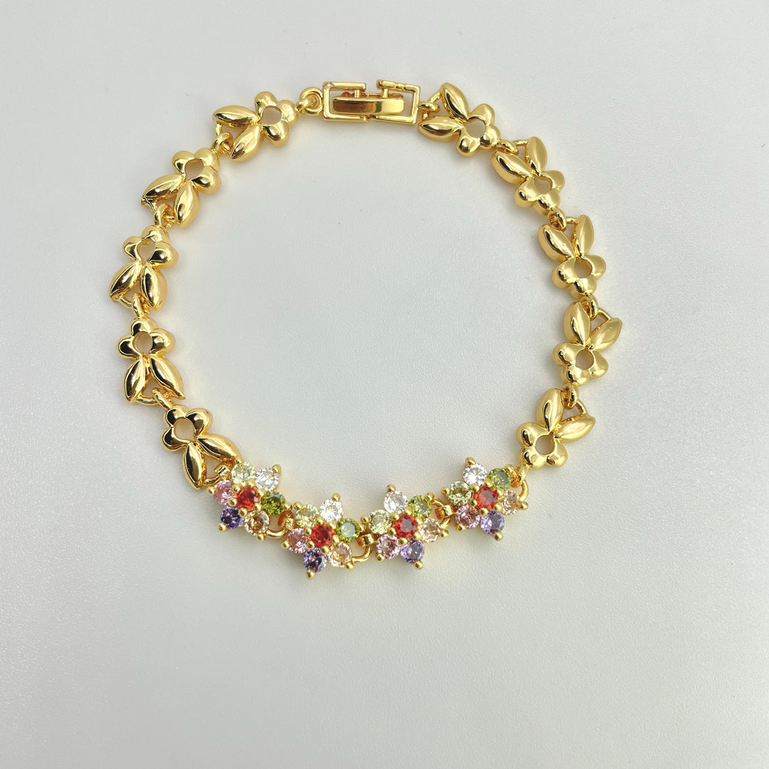 Floral Bracelet | Tarnish-Free - Bracelets