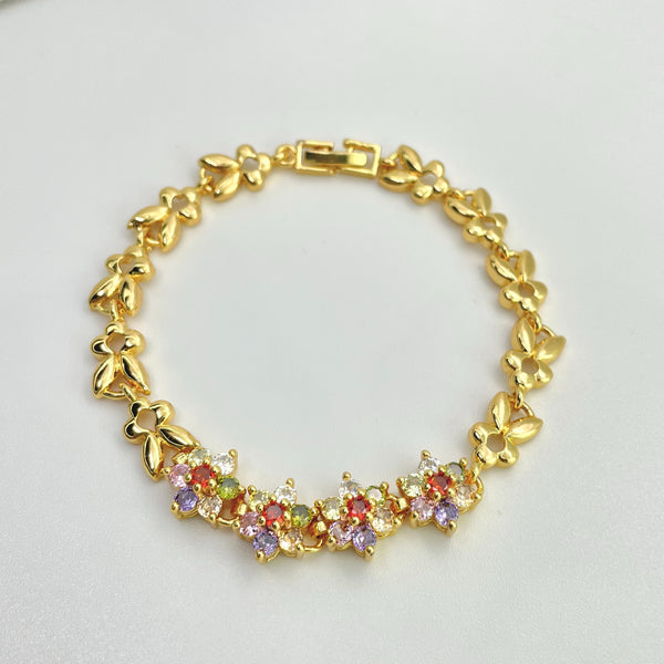 Floral Bracelet | Tarnish-Free