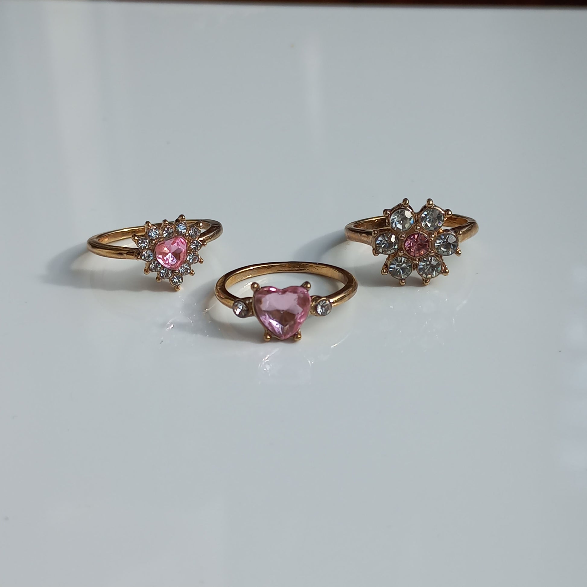 Floral Whispers Ring Set - Rings