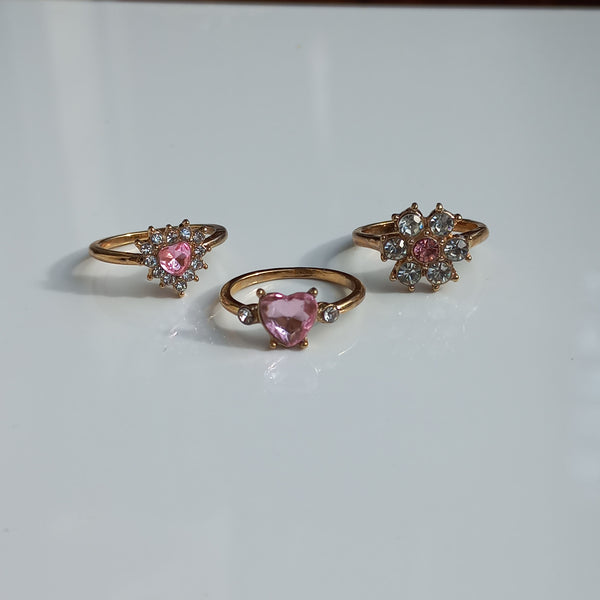 Floral Whispers Ring Set