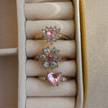 Floral Whispers Ring Set - 