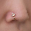 Floral Nose Clip | Anti-Tarnish