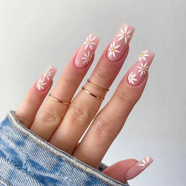 Floral Whisper Nails