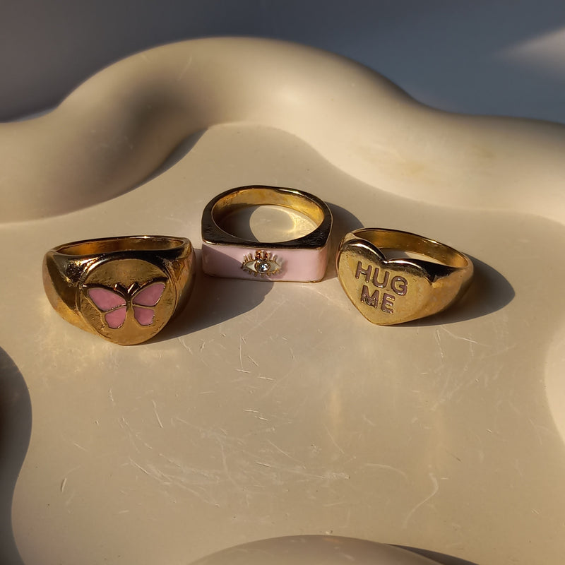 Flutter Hug Ring Set | Size 7